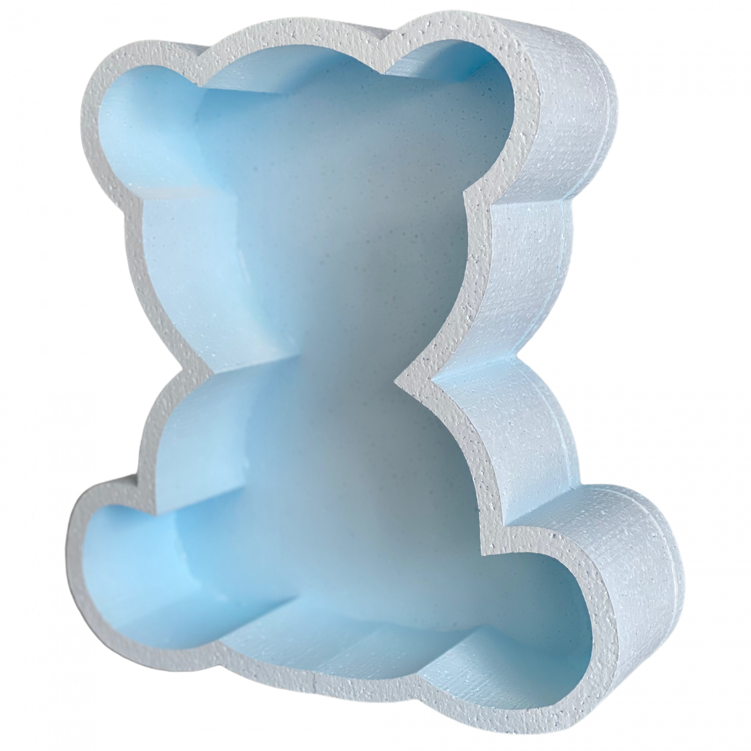 Teddy Bear Styrofoam Boxes 3D Custom Cut Foam