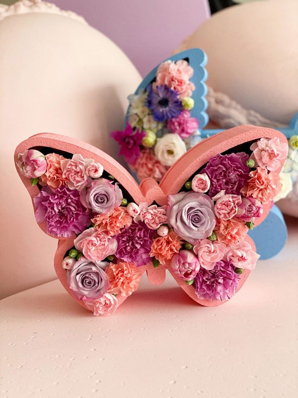 Butterfly Shaped Styrofoam Boxes 3D Custom Cut Foam