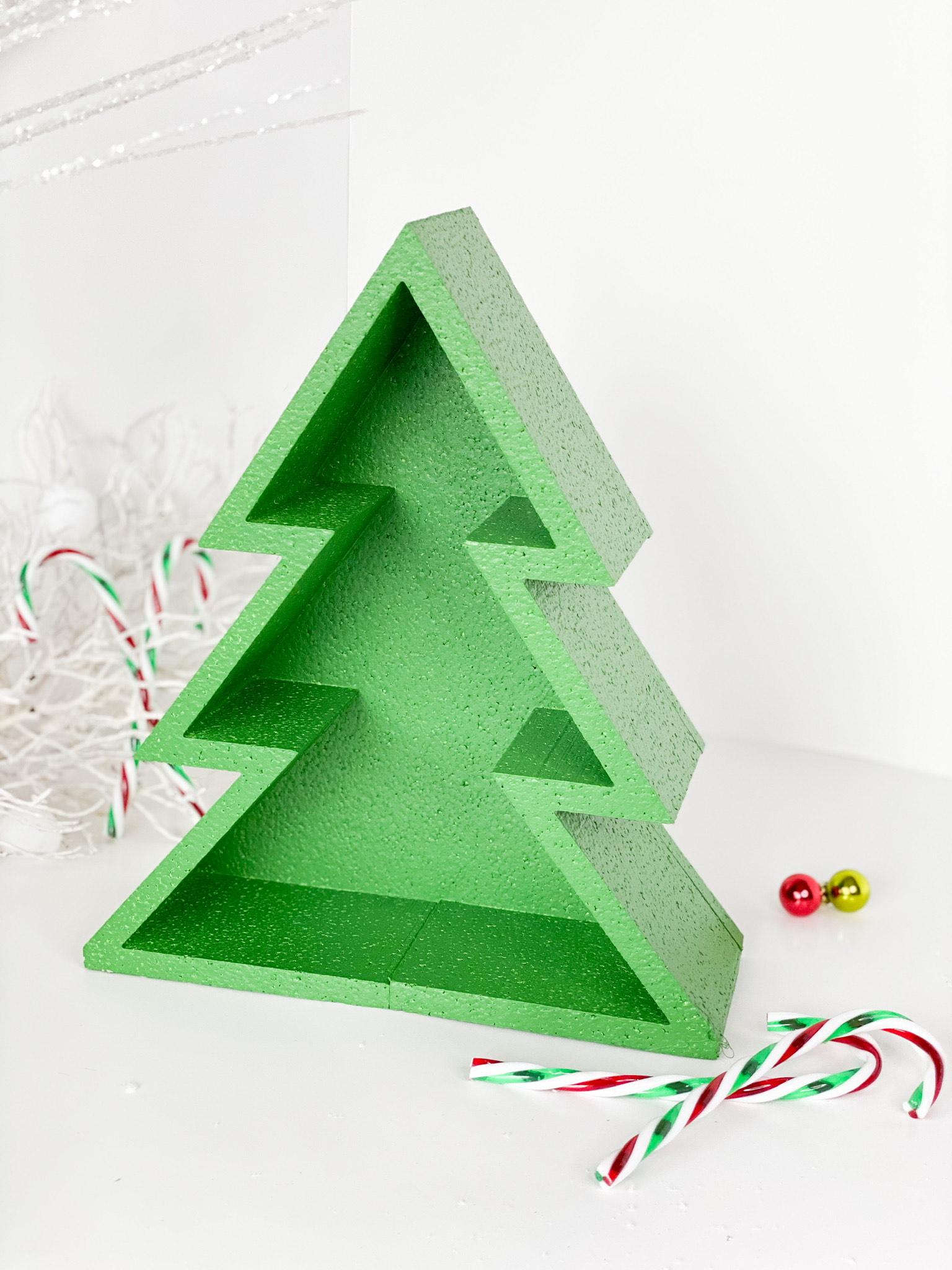 Christmas Tree Shaped Styrofoam Boxes - Custom Engineered Arts