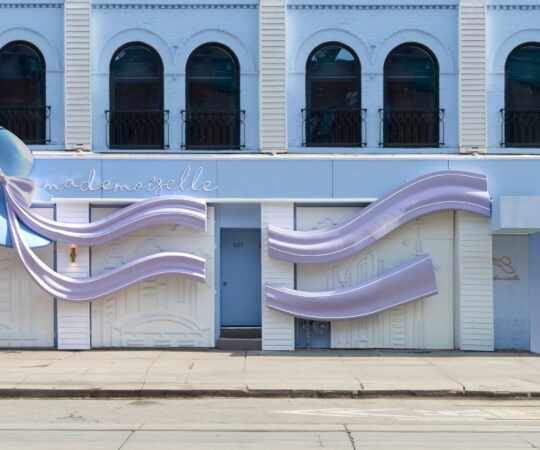 Sculptural Facade for Mademoiselle Raw Bar + Grill, Toronto